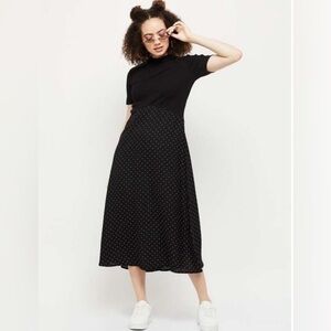 Zara Black  Midi Dress